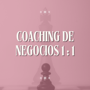 1. Sesión de Coach de Negocios