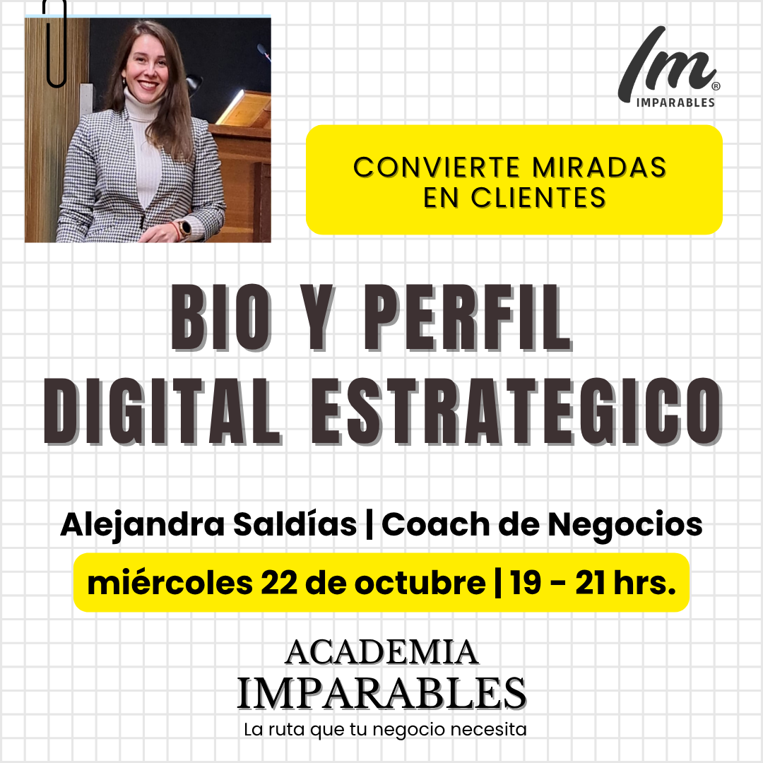 Clase 12: Bio y Perfil Digital Estratégico