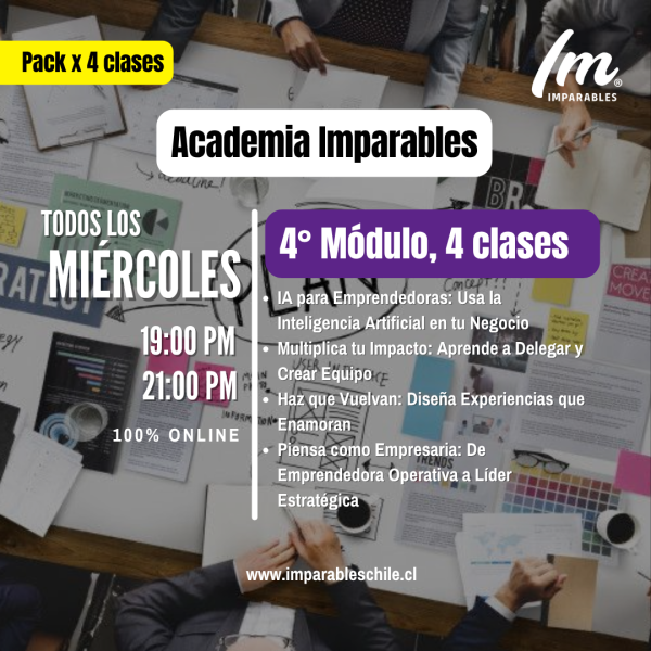 4°Módulo, 4 clases