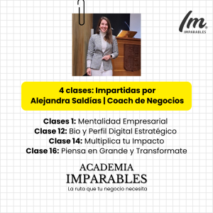 Pack 4 clases: Profesora Alejandra Saldías