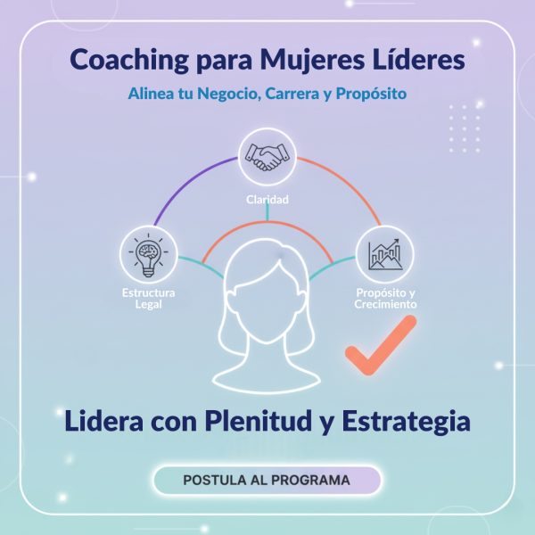Coaching para Mujeres Líderes | Alinea tu Negocio, Carrera y Propósito